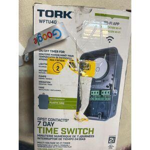 Tork WFTU40 Universal Multi Voltage Wi-Fi Time Switch 120V to 277V